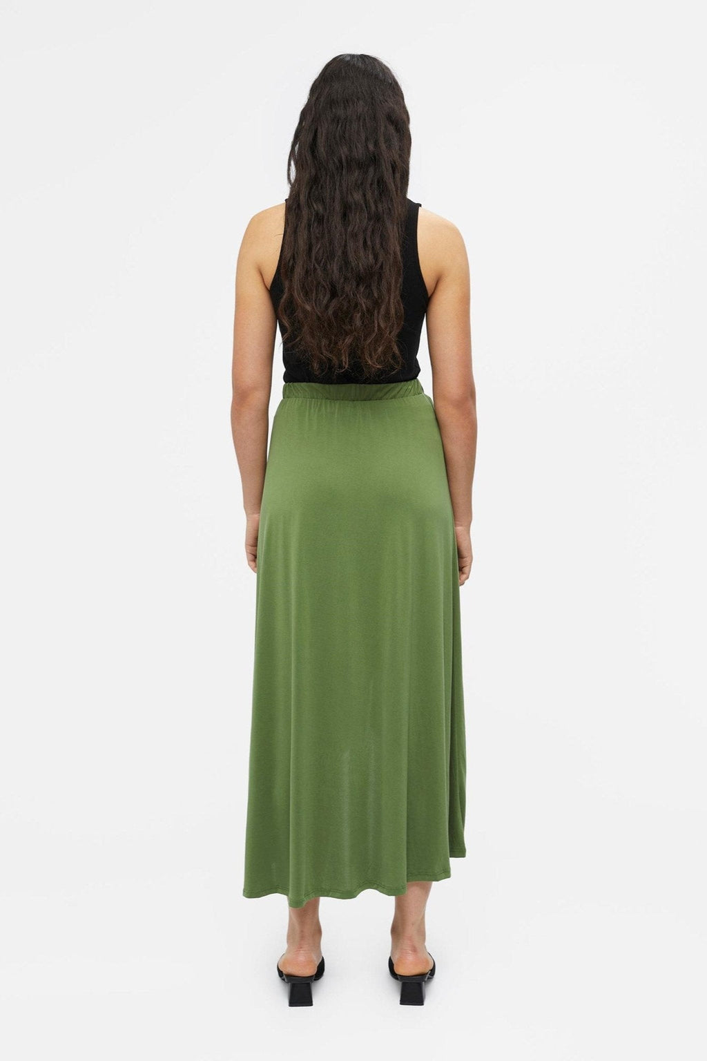 Falda Jannie Maxi - Vineyard Green