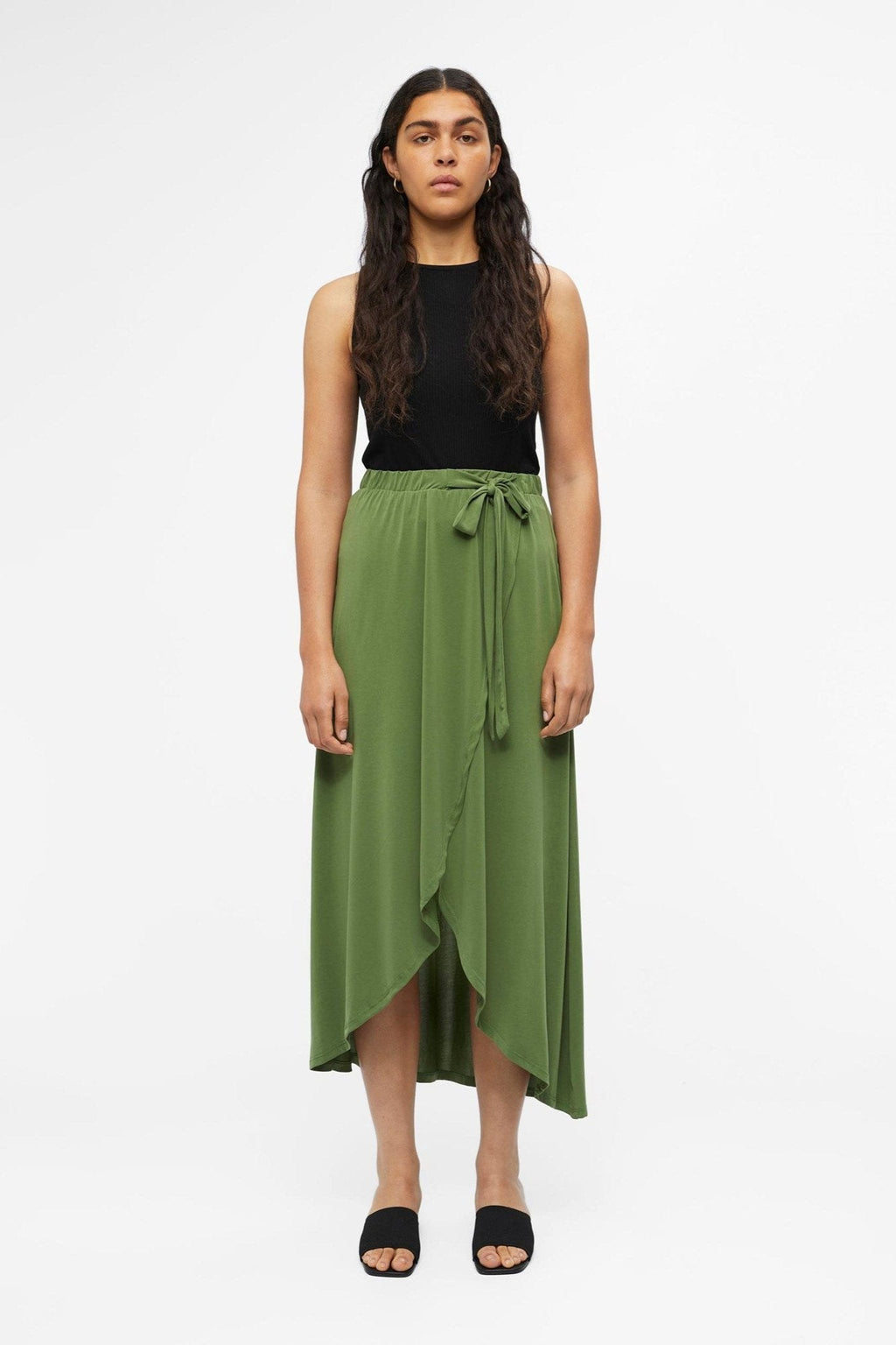 Falda Jannie Maxi - Vineyard Green