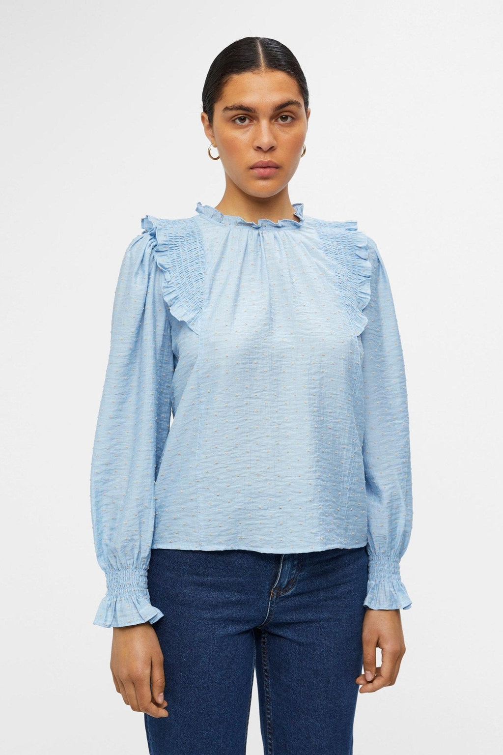 Petri Langærmet Top - Serenity