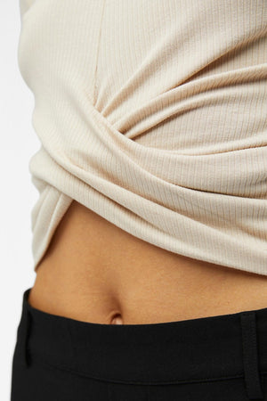 Jamie Top recortada - Sandshell