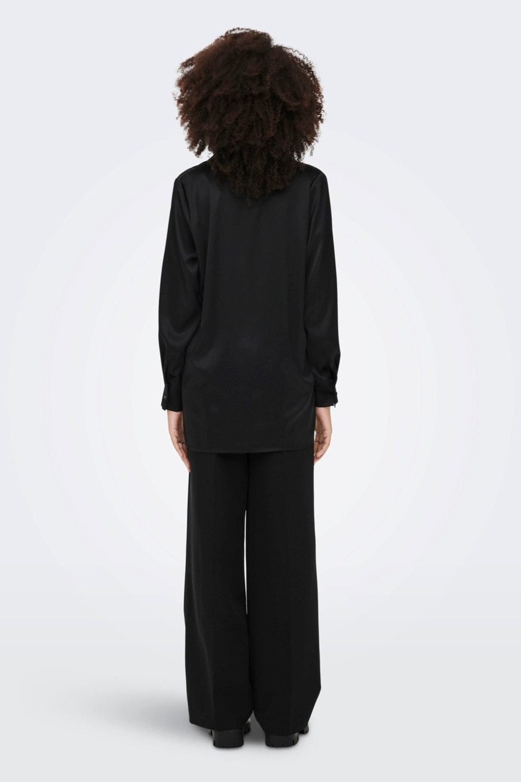 Vestido Victoria Satin - Negro