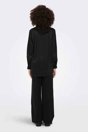 Vestido Victoria Satin - Negro