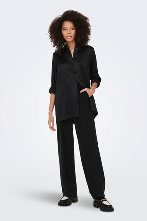 Vestido Victoria Satin - Negro