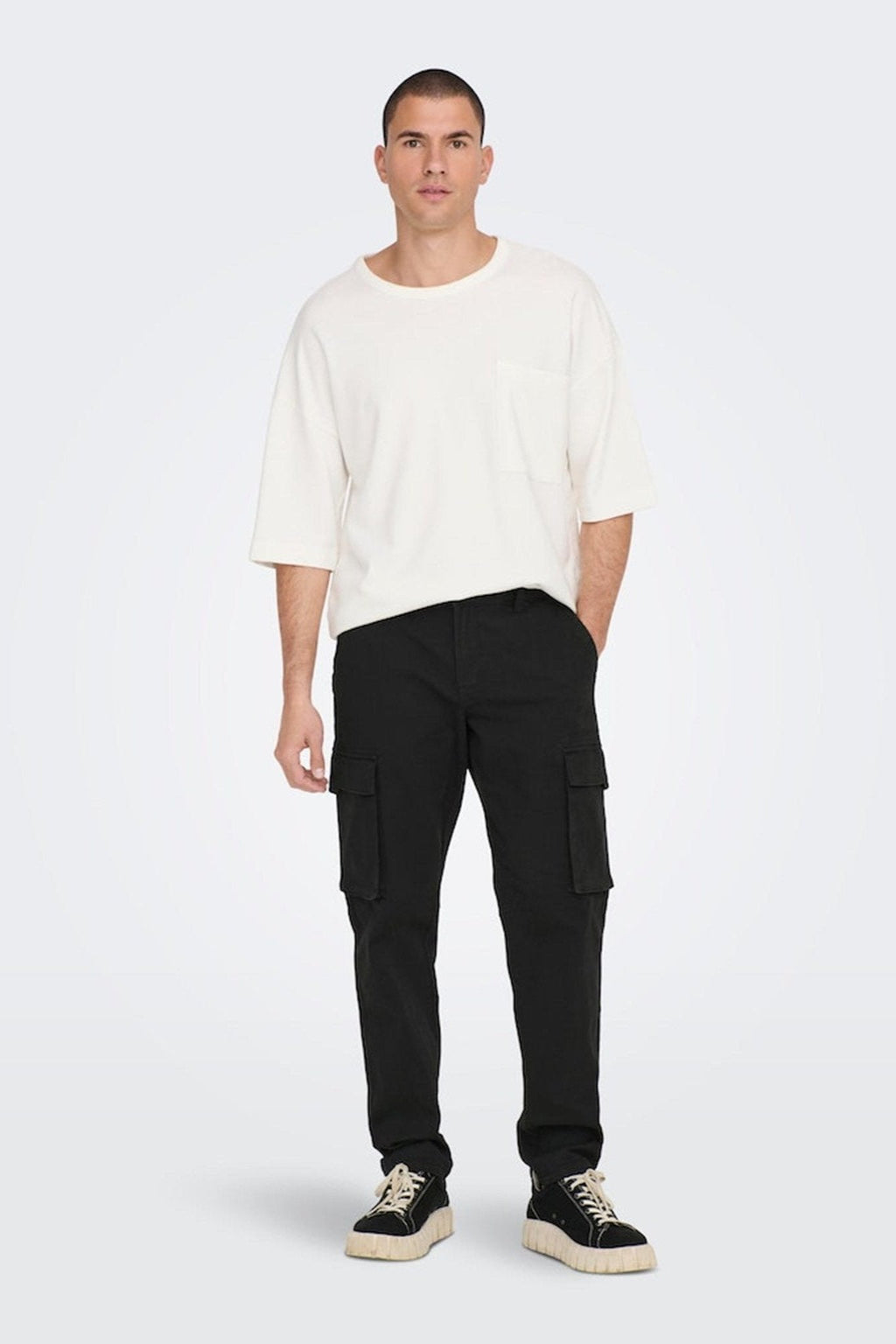 Next Cargo Pants - Black