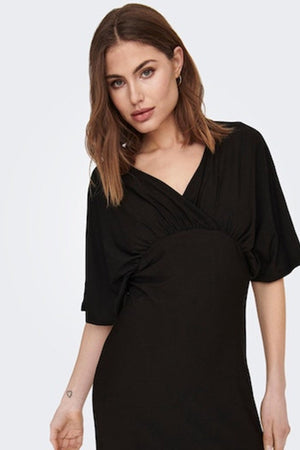 Elsa Maxi Kjole - Sort