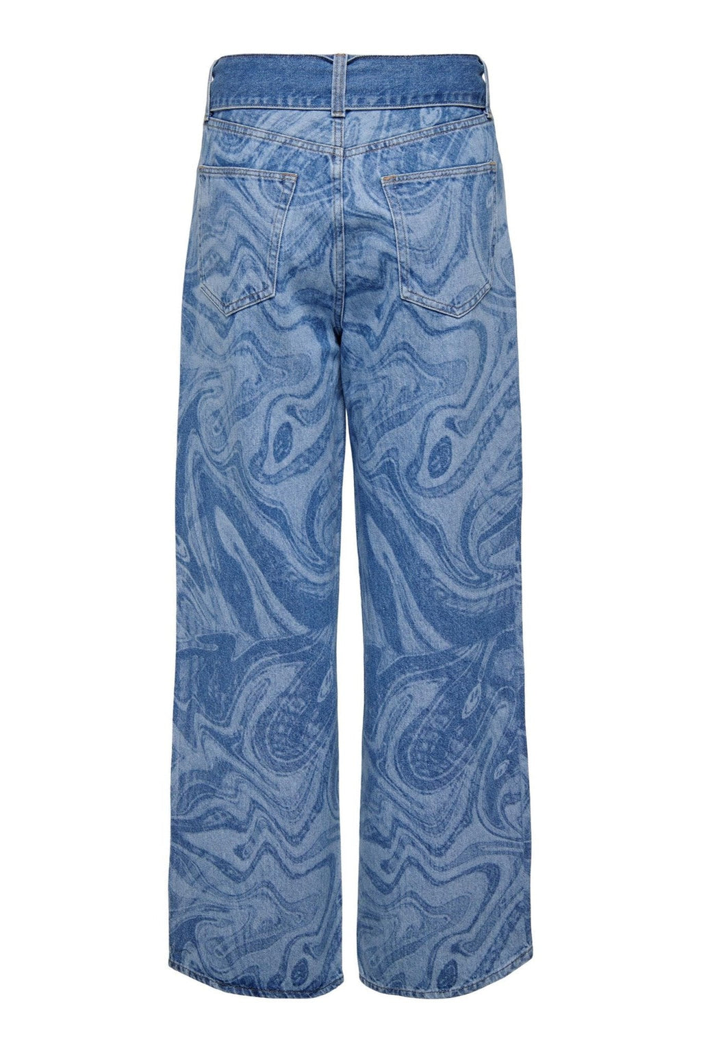 Esther Hope Print - Medium Blue Denim