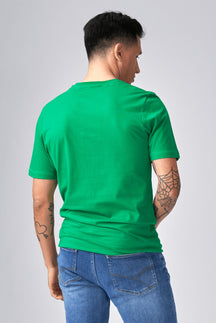 Camiseta básica orgánica - verde