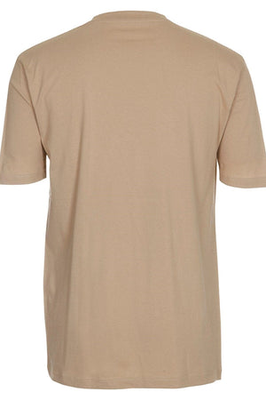 Camiseta de gran tamaño - beige