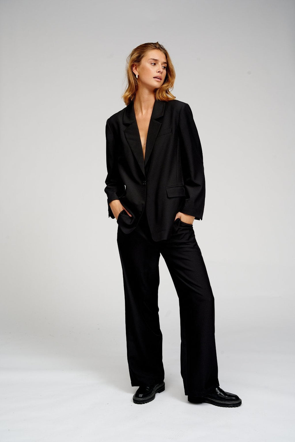 Traje de gran tamaño (negro) - paquete de ofertas