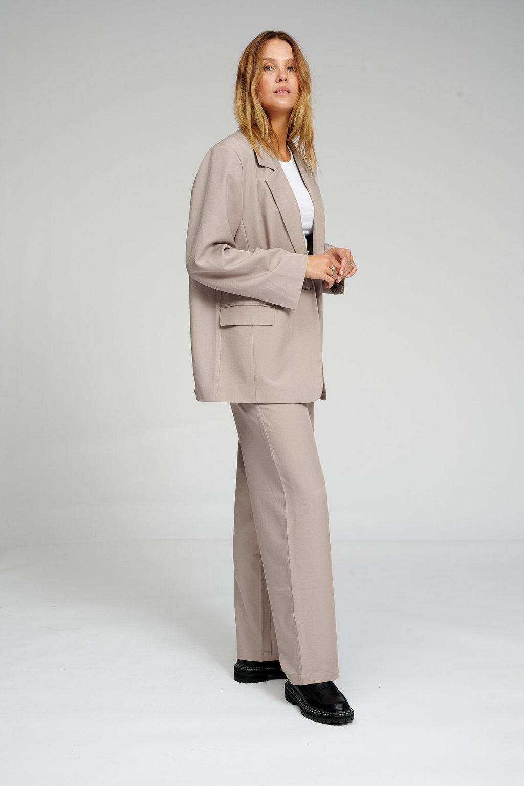 Traje de gran tamaño (gris) - paquete de ofertas