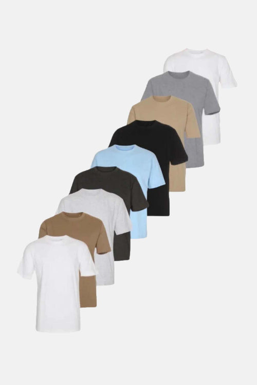 Oversized T-Shirt – Women's Package Deal (9 pcs.) - TeeShoppen Group™ - T-shirt - TeeShoppen