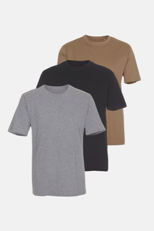 Camisetas de gran tamaño: paquete (3 pcs).
