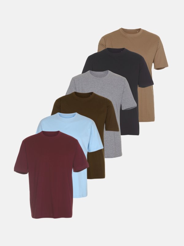 Camisetas de gran tamaño: paquete (6 pcs).