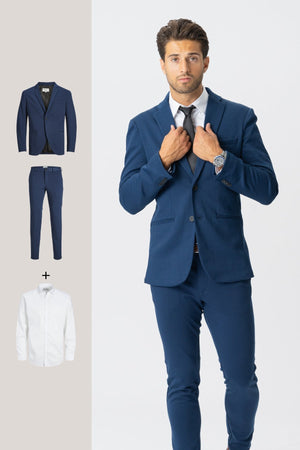 Performance Suit™️ (Azul) + Performance Camisa - Paquete