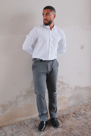 Performance Pants Wide - Gris mezcla