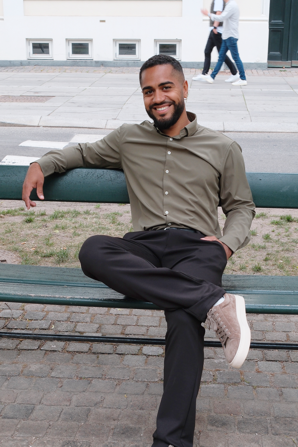 The Original Premium Performance Camisa - Oliva