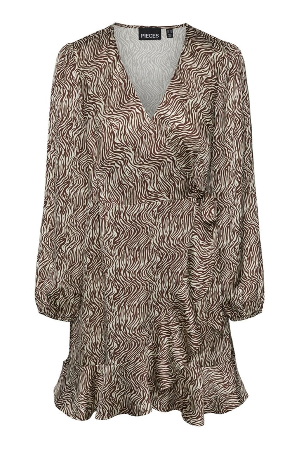 Juliet Wrap Kjole - Café de achicoria