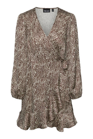 Juliet Wrap Kjole - Café de achicoria