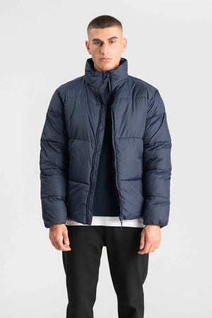 Chaqueta Puffer - Azul marino