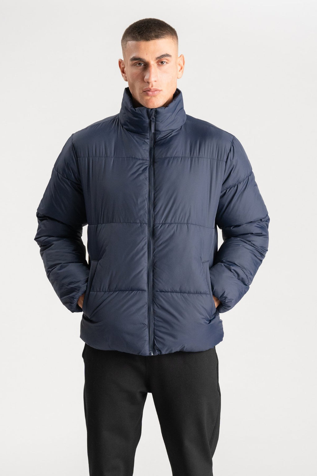 Chaqueta Puffer - Azul marino