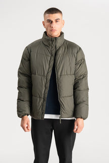 Puffer Jacket - Olive