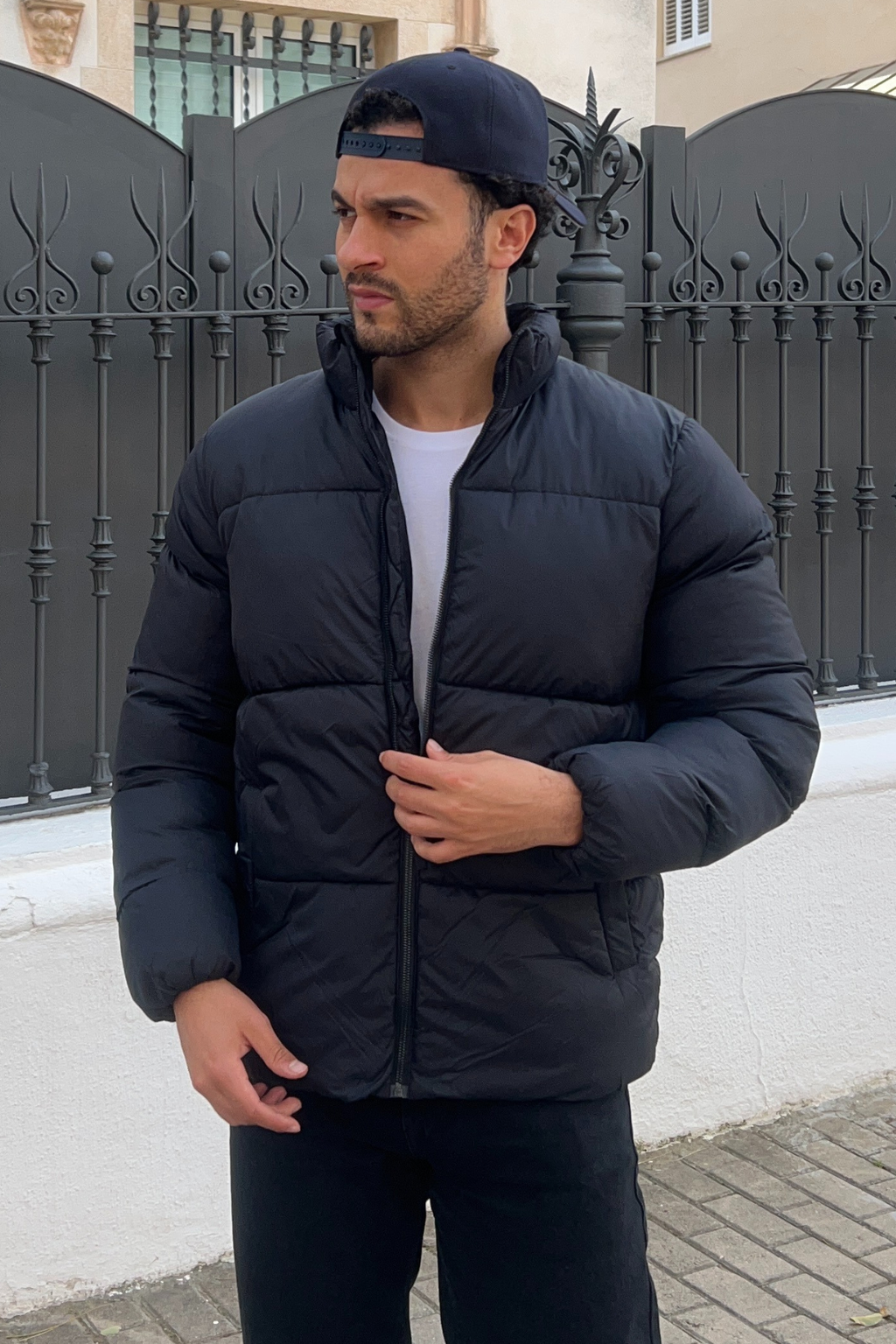 Chaqueta Puffer - Azul marino
