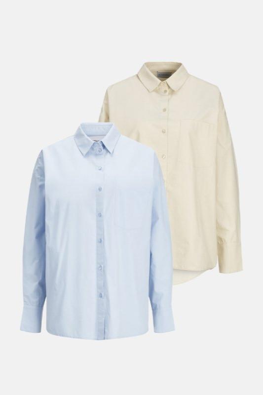 Camisa relajada - paquete de paquete (2 pcs).
