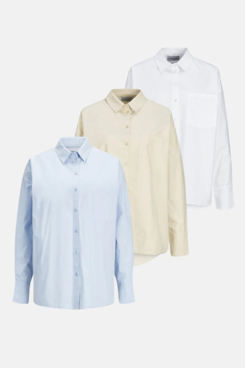 Camisa relajada - paquete de oferta (3 pcs).