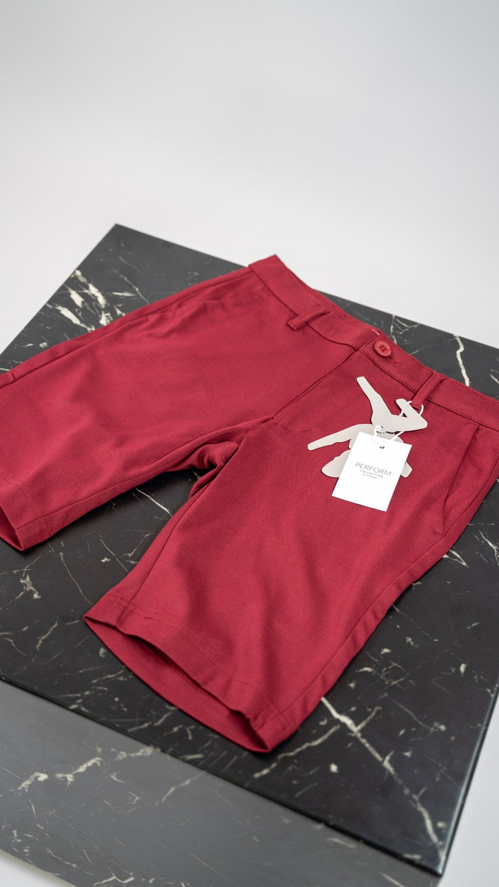 Performance Shorts - Burgundy