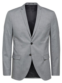 Slim Fit Blazer - gris claro