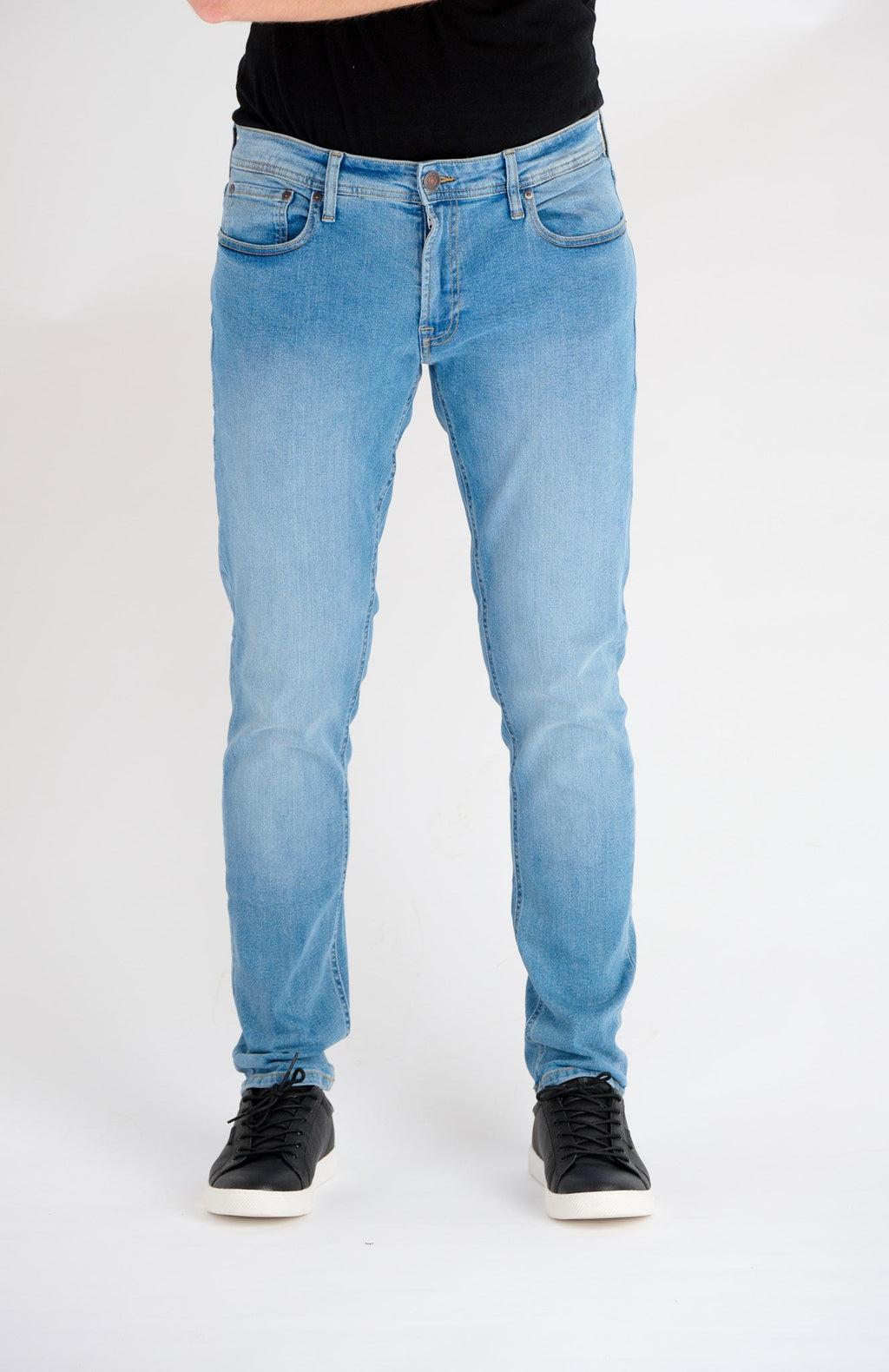 Los jeans de rendimiento originales (delgados) - denim azul claro