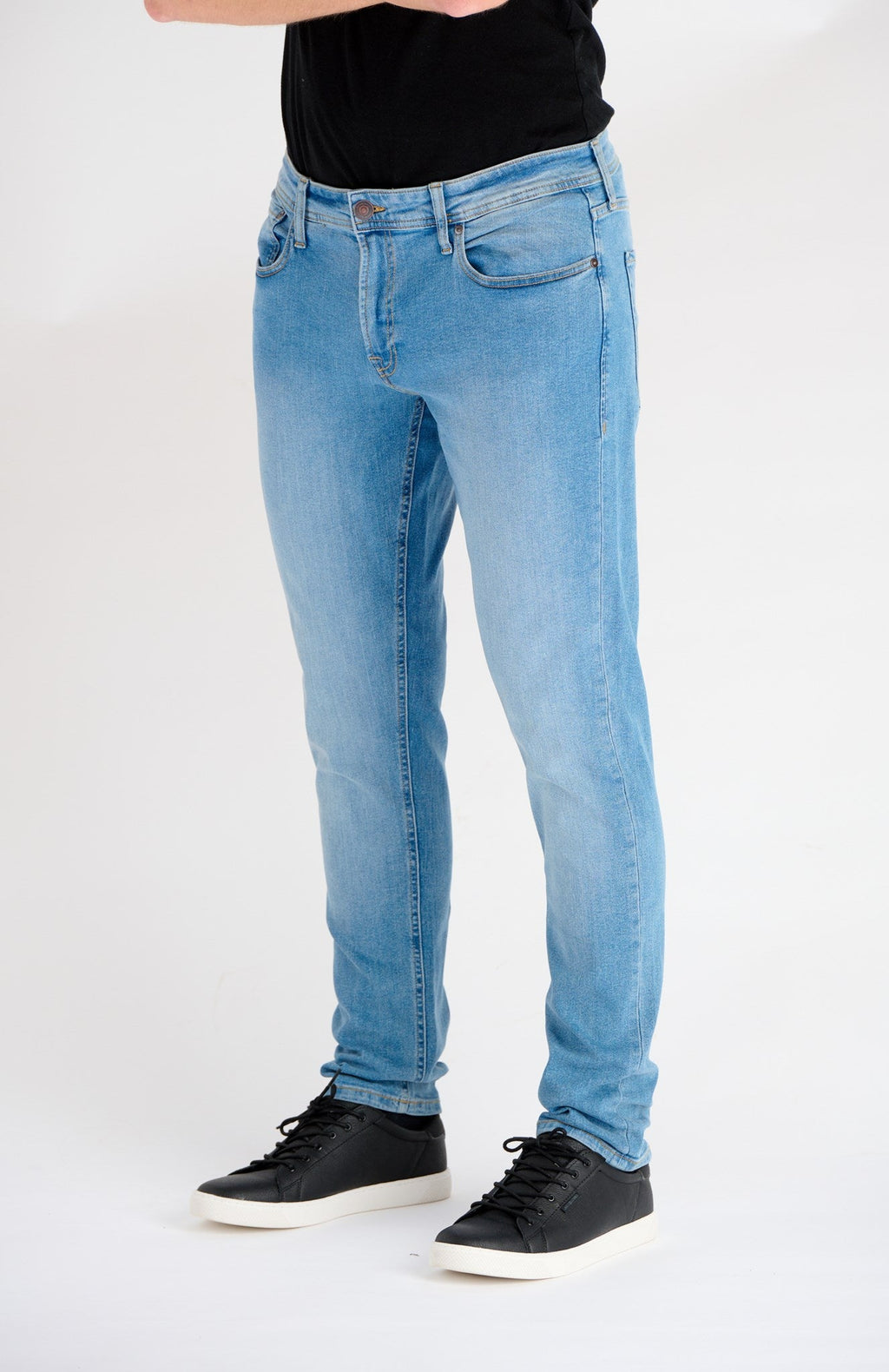 Los jeans de rendimiento originales (delgados) - denim azul claro