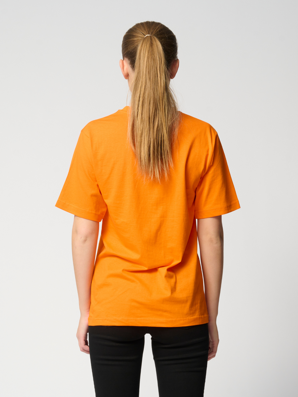 Camiseta de gran tamaño - naranja