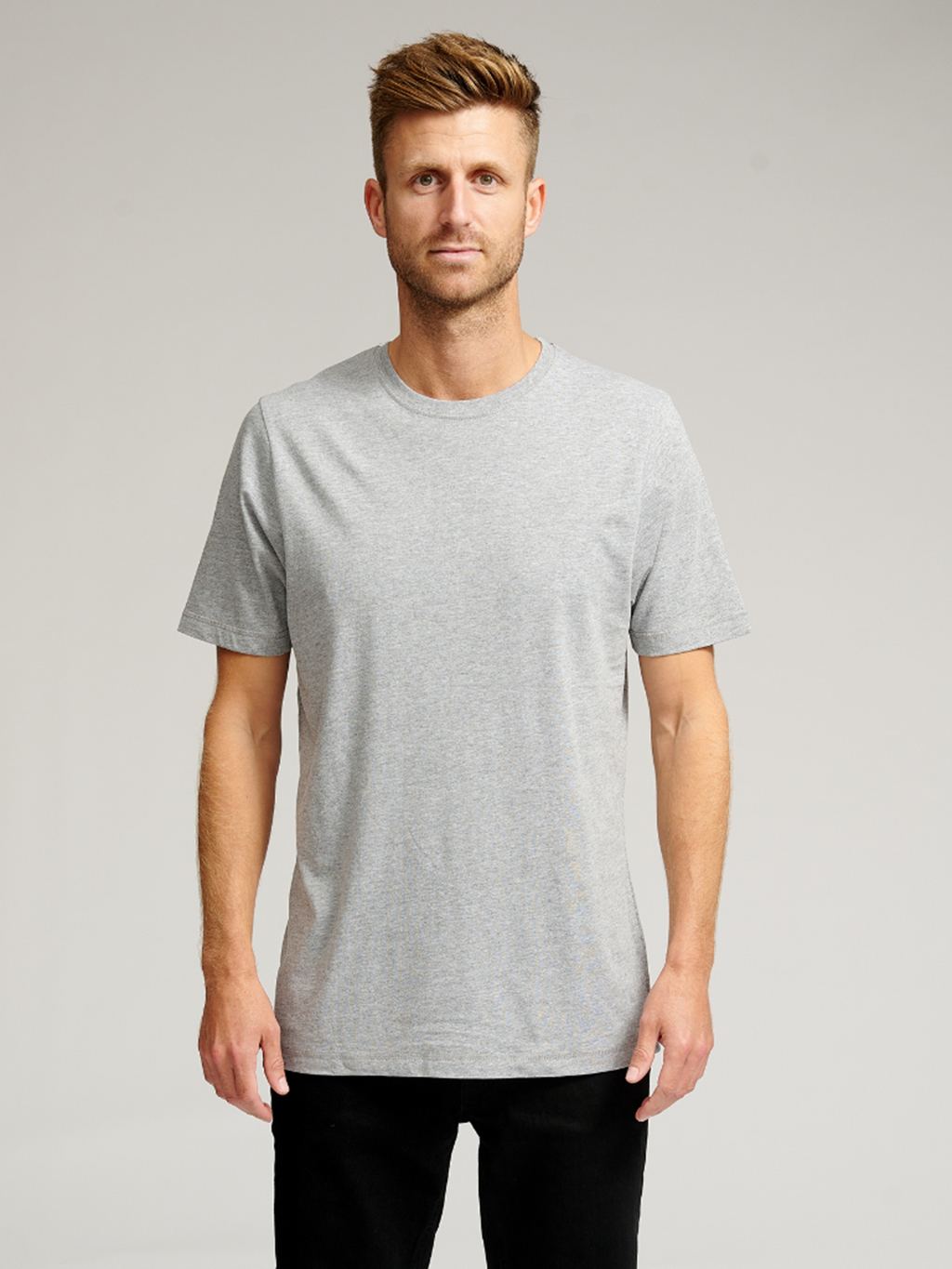 Organic Basic T-shirt - Gray