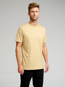 Camiseta básica orgánica - beige