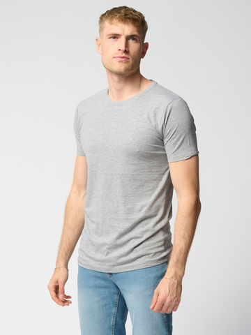 Camiseta muscular - gris claro