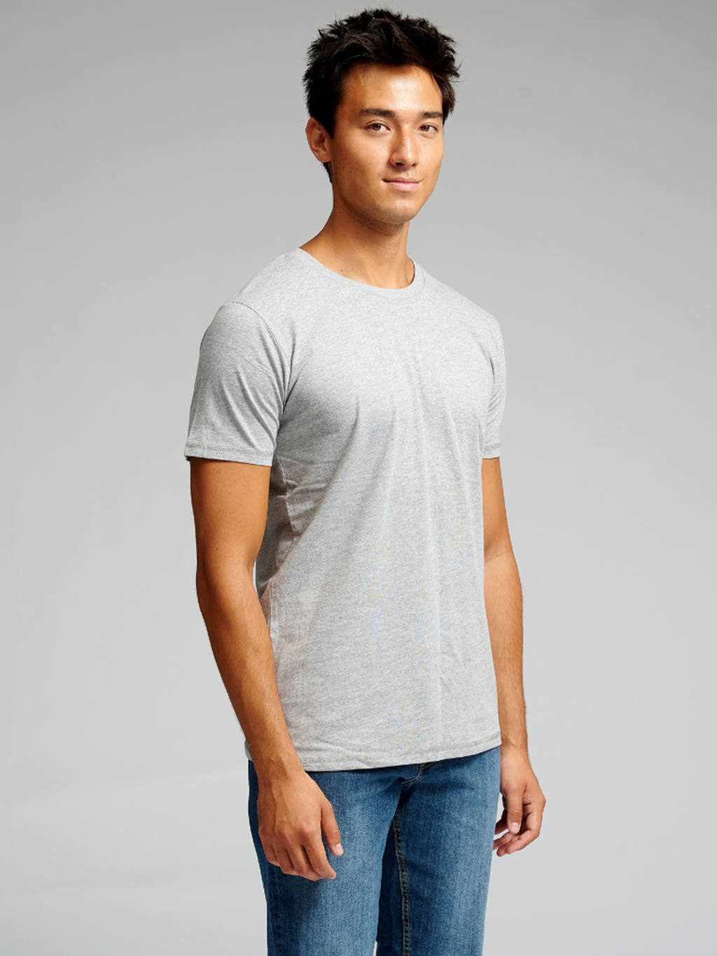 Camiseta muscular - gris claro