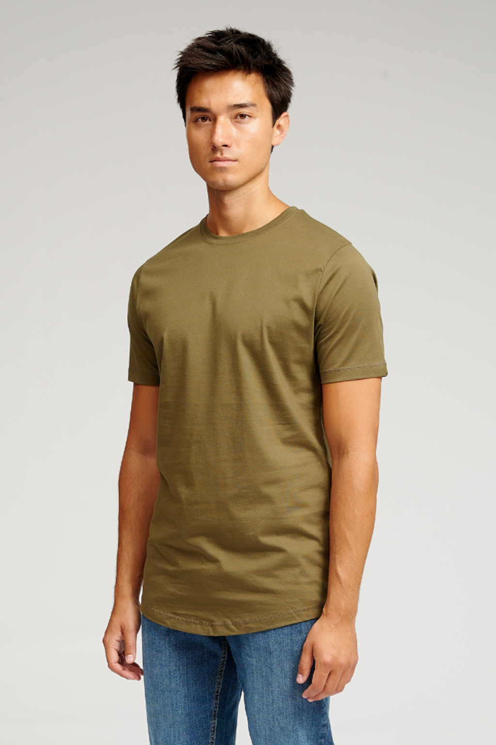 Camiseta larga - Green del ejército