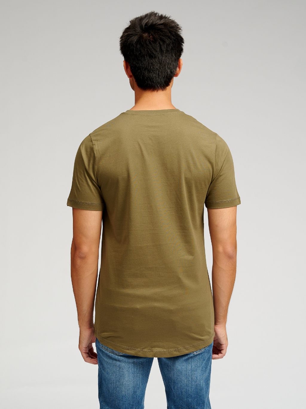 Camiseta larga - Green del ejército