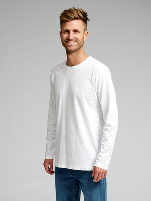 Basic Long-sleeved T-shirt - White