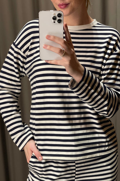 Stripped Shirt - Blue - TeeShoppen Group™