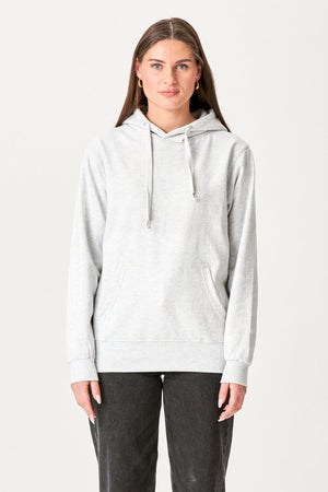 Sudadera con capucha de gran tamaño - Ash Gray