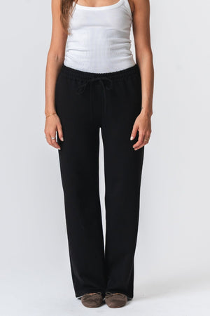 Sweatpants Wide - Black