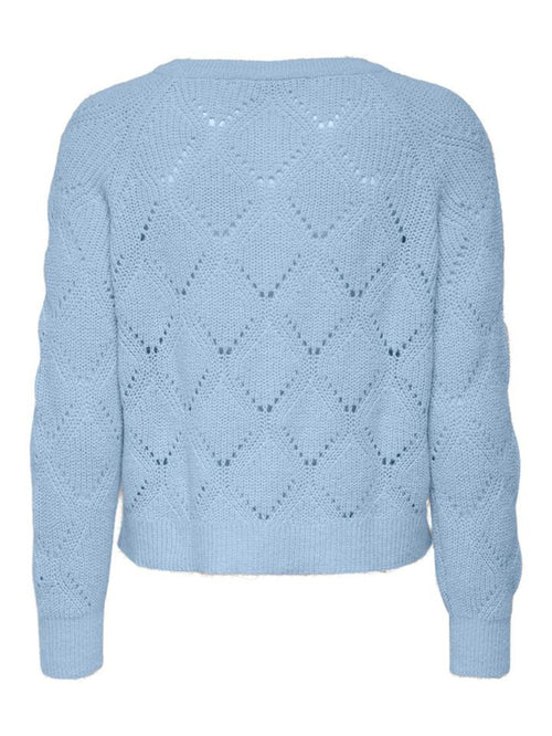 Tara Cardigan - Light Blue - TeeShoppen Group™ - Knitwear - ONLY