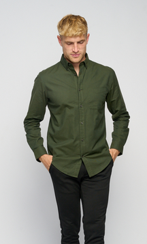 The Original Performance Oxford Shirt™️ - Forest Night