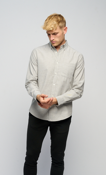 The Original Performance Oxford Shirt™️ - Grey Melange