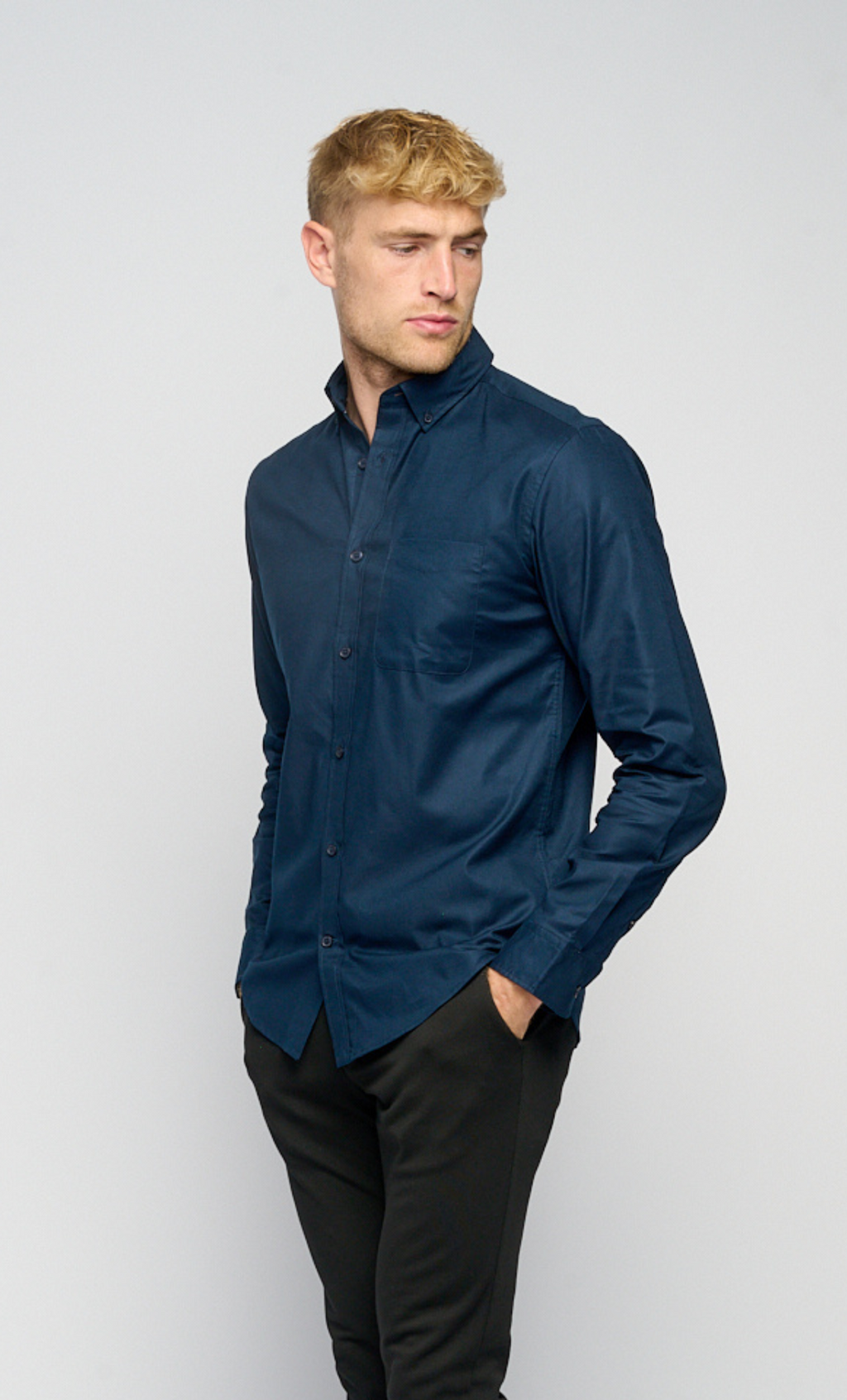 The Original Performance Oxford Shirt™️ - Navy Blazer