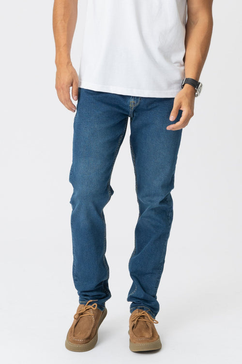 The Original Performance Jeans (Regular) - Medium Blue Denim - TeeShoppen Group™