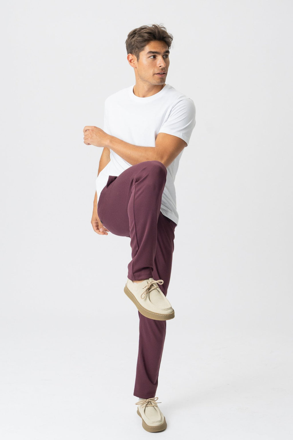 El original Performance Pants - Borgoña