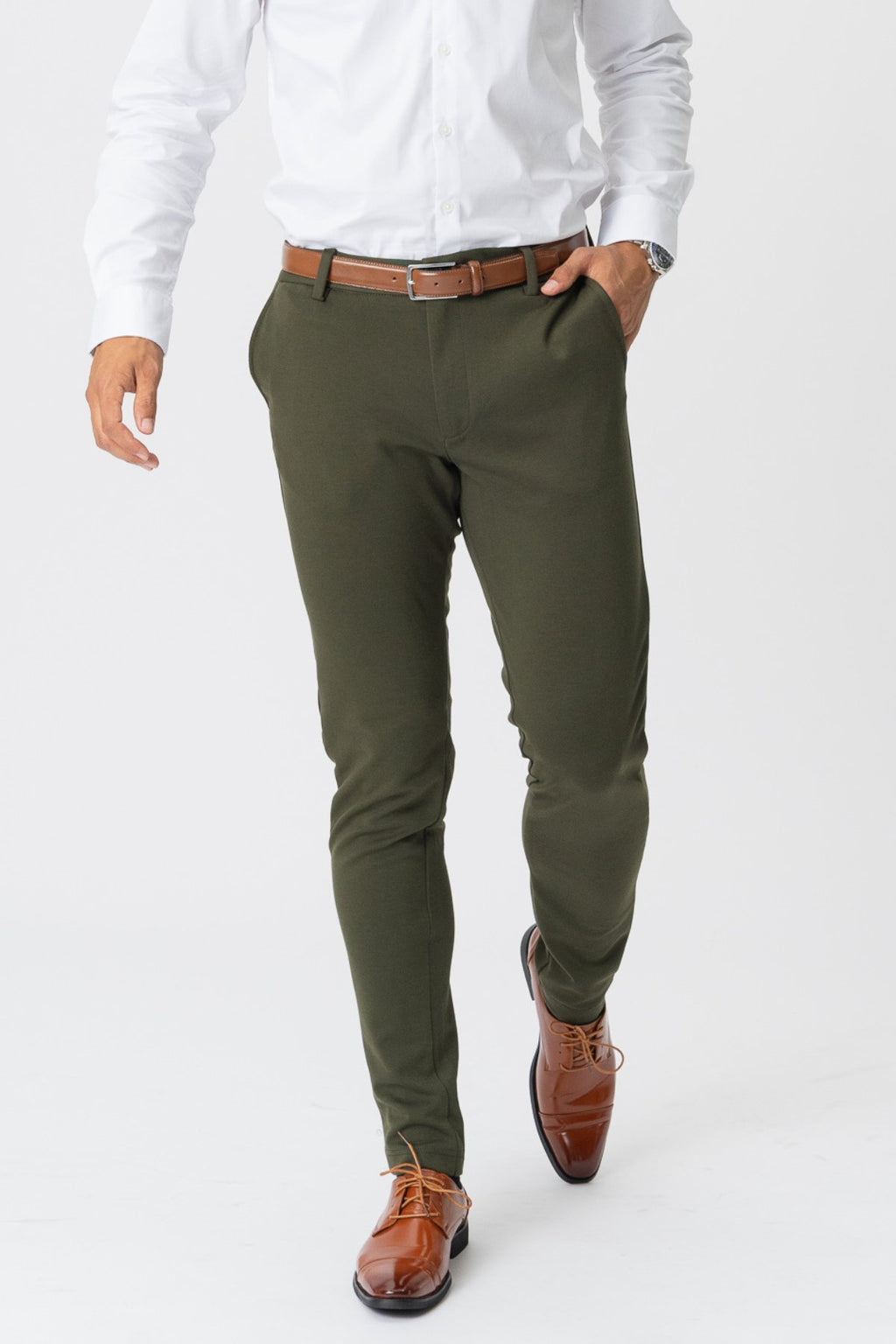 El original Performance Pants - Verde oscuro